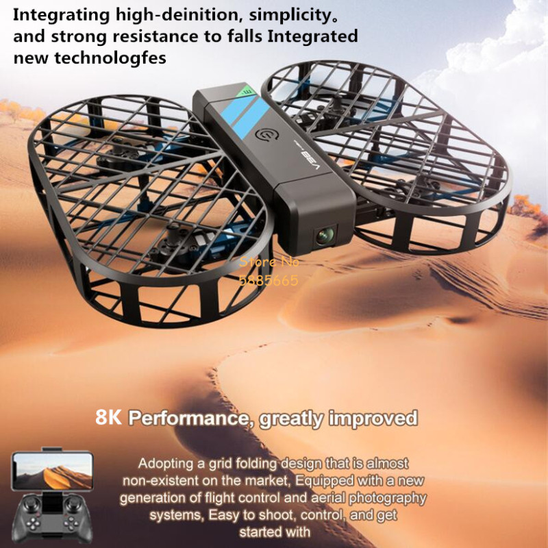 Drone Lidar - 8K HD カメラ 360 ° 保護オプティカルフローローカリゼーション