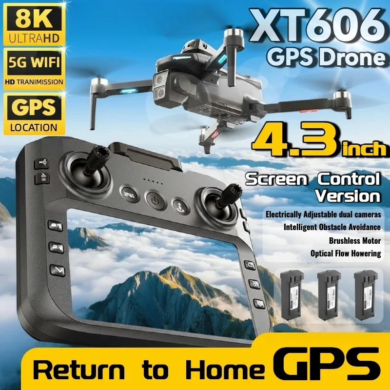 Drone Photogrammetry - ベストディール XT606 MAX ドローン GPS 4K