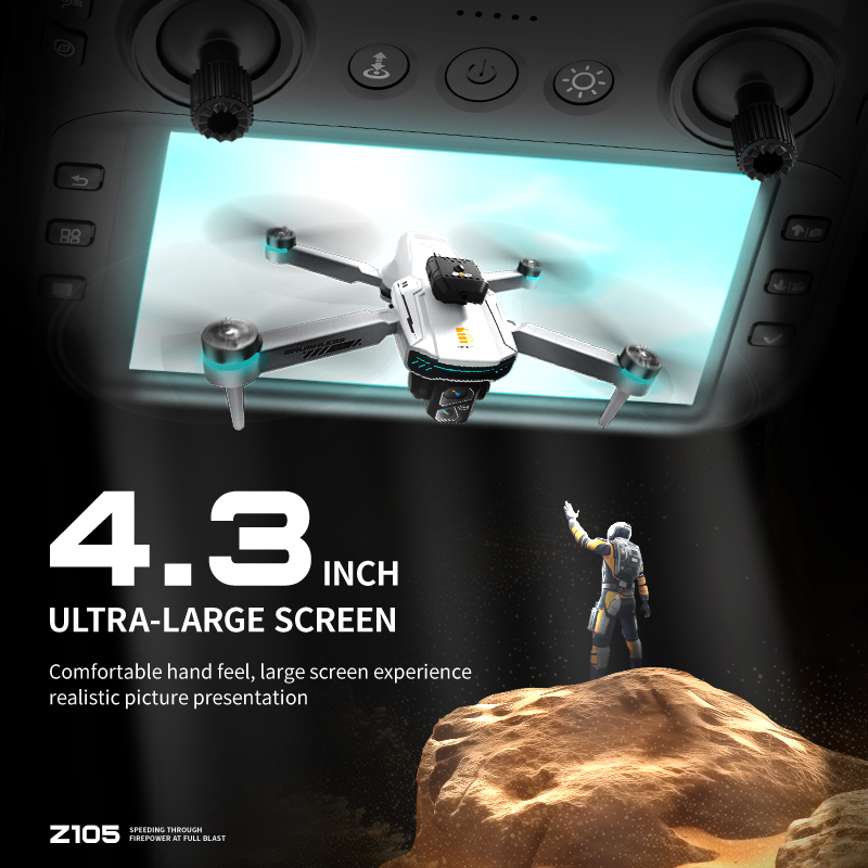 オリジナルZ105 GPS搭載 折りたたみ式RCクアッドコプ - Drone Mapping のレビューと価格