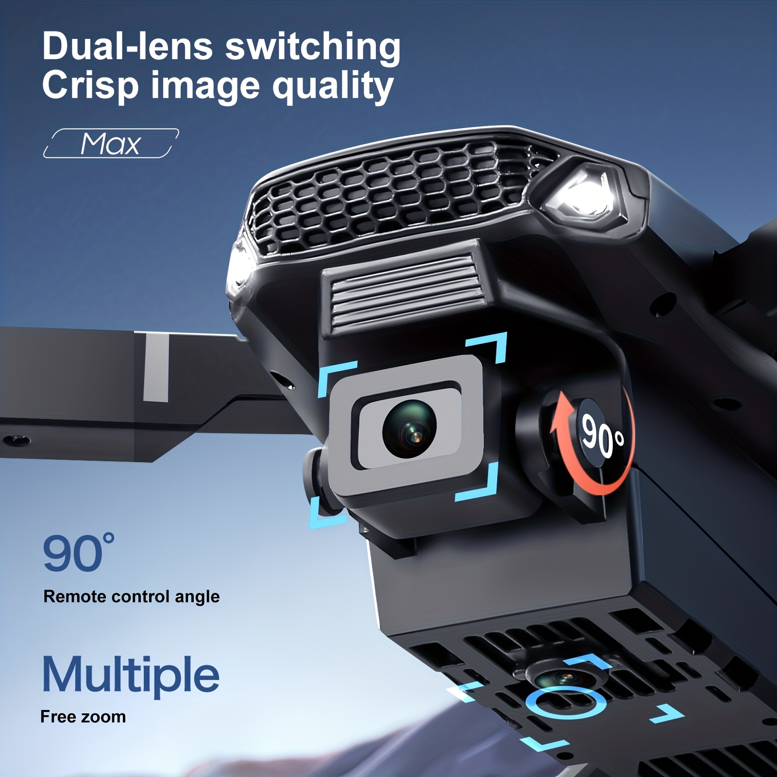 2026年アップグレード版E88PRO MAX折りたたみ式ド - Drone Cinematic のレビューと価格