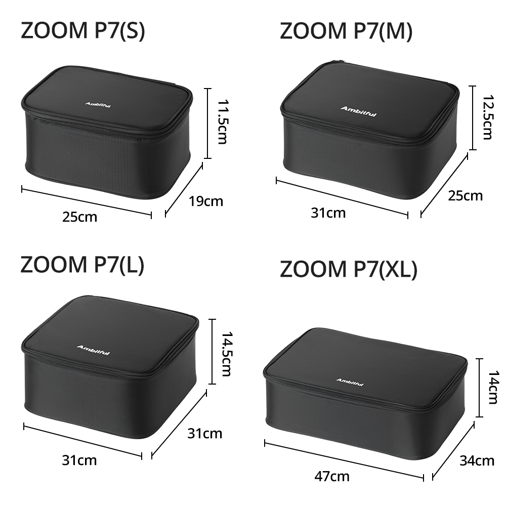 Ambitful ZOOM P7II XL 写真撮影用収納バ - Drone Cinematic のレビューと価格