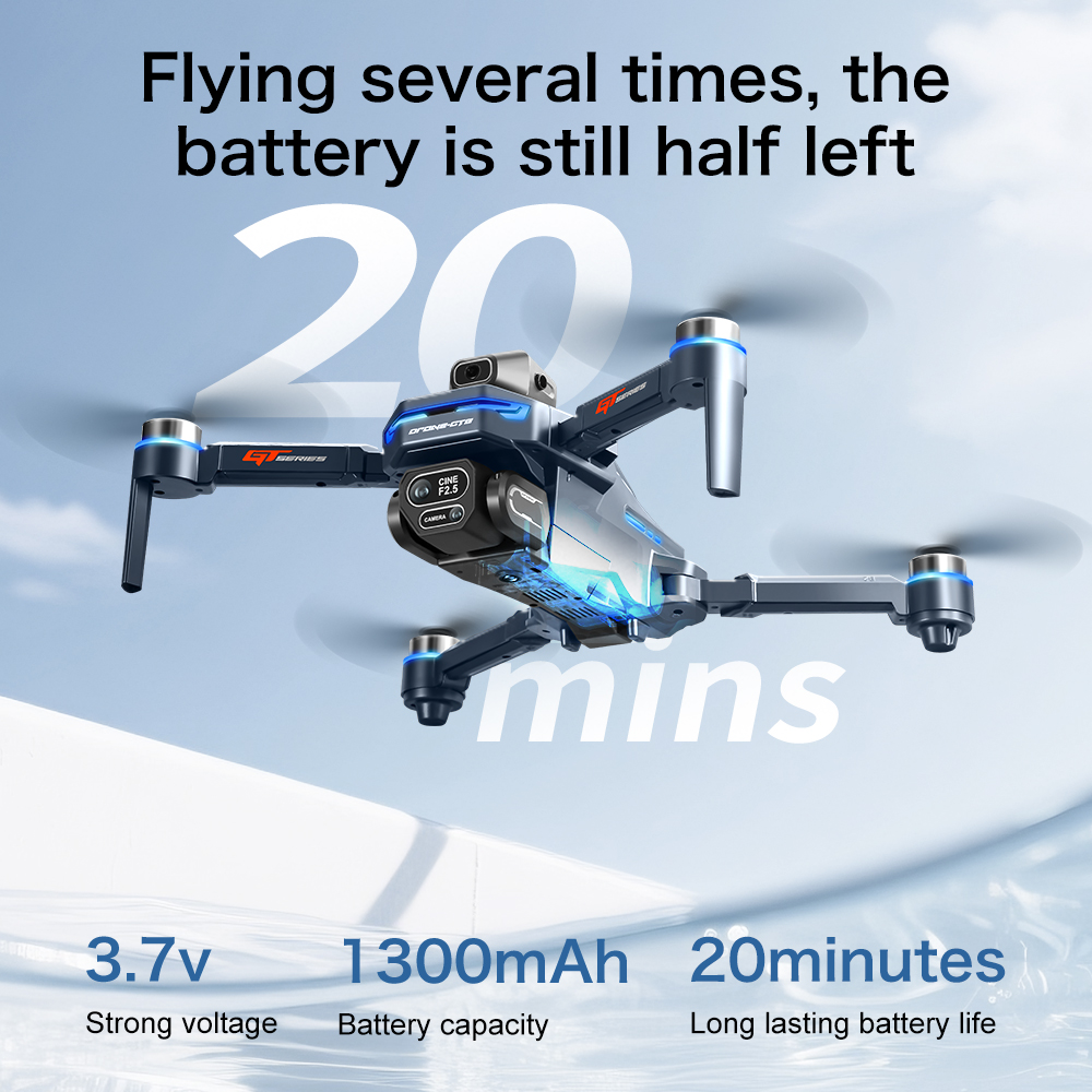 オリジナルGT8ドローン 8Kプロフェッショナルデュアルカメ - Drone Photogrammetry のレビューと価格