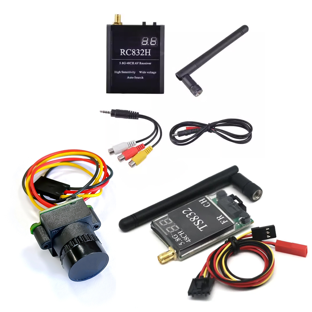 TS832 レシーバー +RC832 +1000TVL カメ - Drone Lidar のレビューと価格