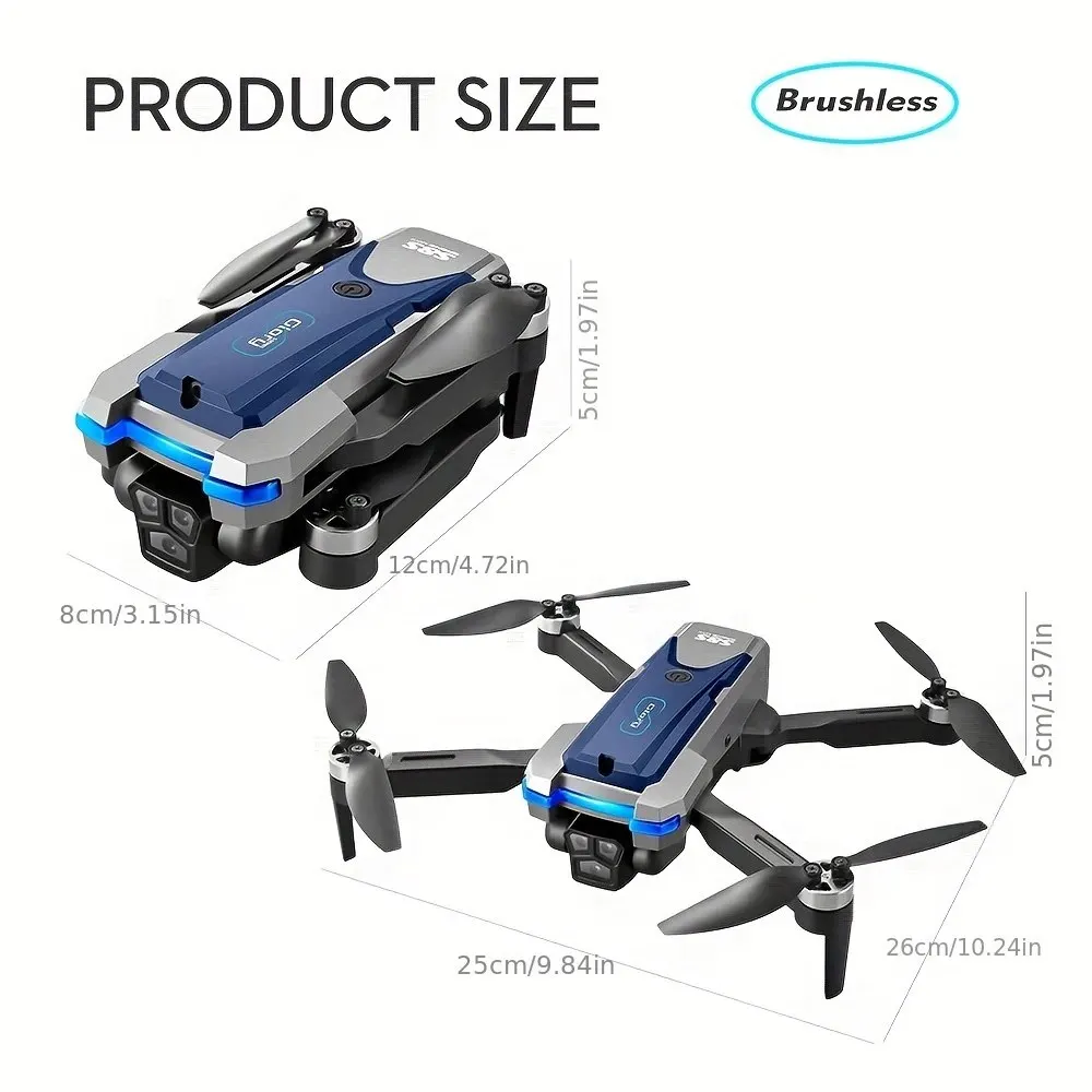 折りたたみ式リモートコントロールドローンRCS8S GPS, - Drone Lidar のレビューと価格